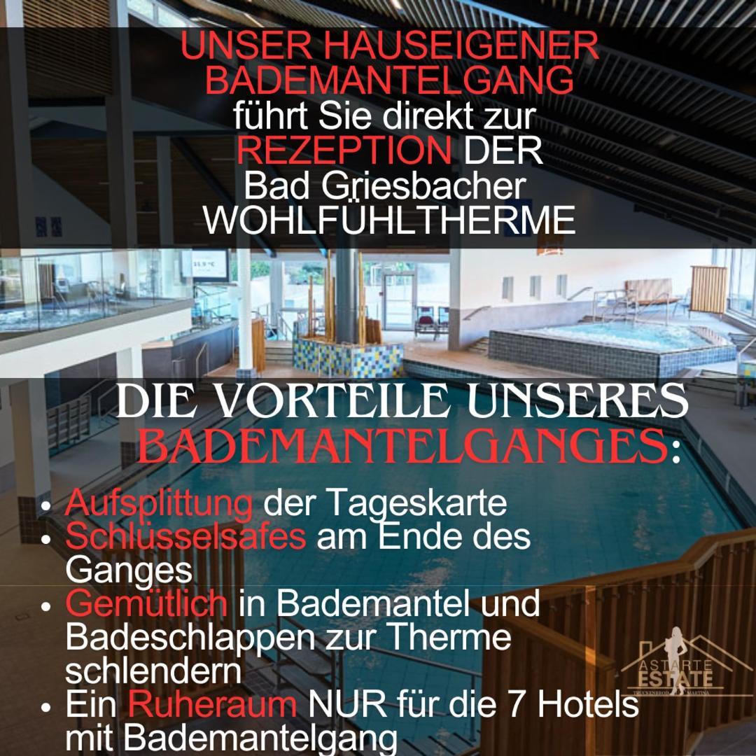 Fewo 10 - Appartement Im Rottalblick - Traumhaften Ausblick Geniessen Mit Bademantelgang Zur Therme, Tv, Balkon Und Persoenlichem Gaesteempfang Von Astarte Estate Bad Griesbach  Zewnętrze zdjęcie