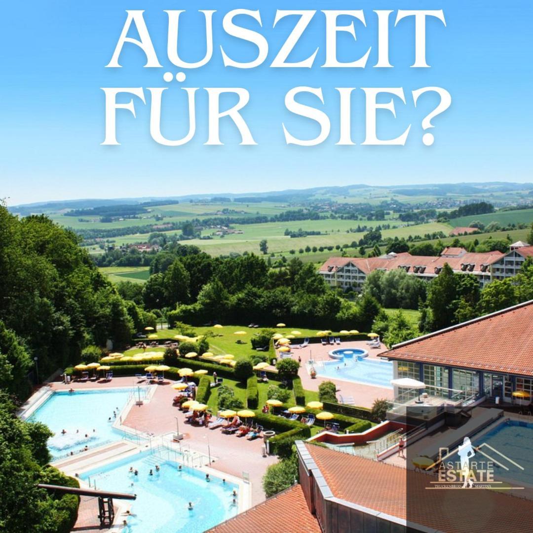 Fewo 10 - Appartement Im Rottalblick - Traumhaften Ausblick Geniessen Mit Bademantelgang Zur Therme, Tv, Balkon Und Persoenlichem Gaesteempfang Von Astarte Estate Bad Griesbach  Zewnętrze zdjęcie